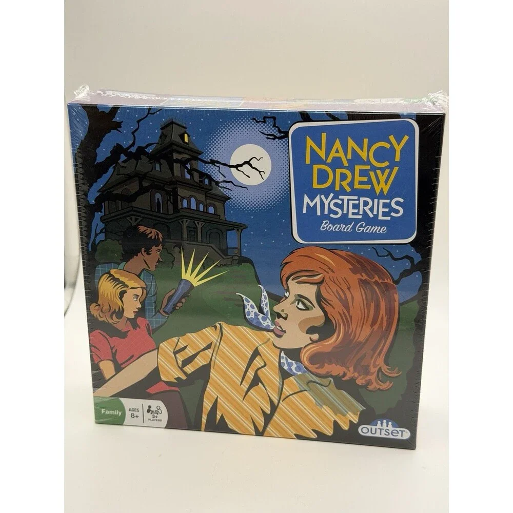 Nancy Drew Mysteries - A Sleuthing Skills Board Game - Outset NEW SEALED